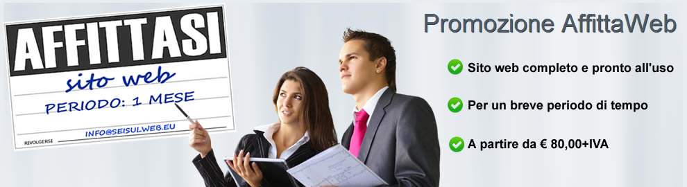 promo AffittaWeb